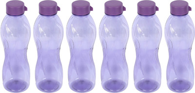 Pearlpet Pheonix 1000 ml Bottle(Pack of 6, Purple, PET)