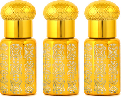 FARIBA 6 ml Glass Bottle(Pack of 1, Gold)