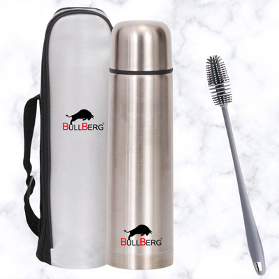 bullberg 500 ml Stainless Steel Flask(Pack of 1, Silver)
