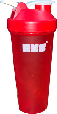 RAJESH SPORTS 650 ml Plastic Shaker(Pack of 1, Red)