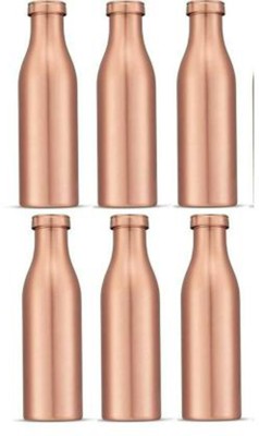 Anaro Pure Queen Copper Handmade Premium Yoga seam Less (Joint Free) 950 ml Bottle(Pack of 6, Copper, Copper)