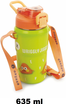 NAYASA 635 ml Steel Bottle(Pack of 1, Green)