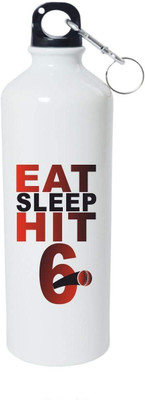 craft maniacs 600 ml Aluminium Sipper(Pack of 1, White)
