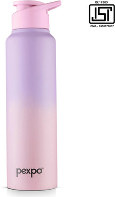 pexpo 950 ml Steel Bottle(Pack of 1, Pink)