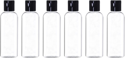 nsb herbals 100 ml PET Bottle(Pack of 6, Clear)