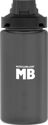 MUSCLEBLAZE 2000 ml Plastic Shaker(Pack of 1, Black)