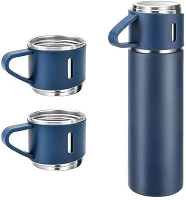 Tannu Craft 500 ml Stainless Steel Bottle(Pack of 1, Blue)
