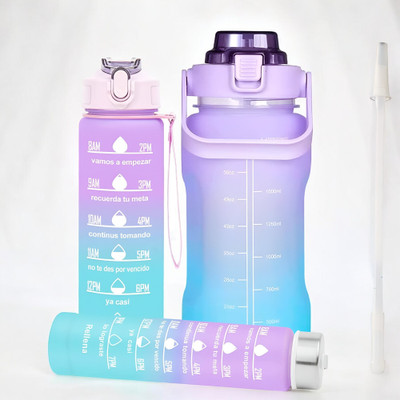 Jhalakriti 2000 ml Plastic Sipper(Pack of 3, Multicolor)