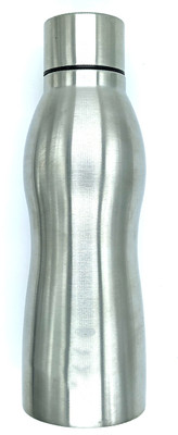 MIB 600 ml Steel Bottle(Pack of 1, Silver)