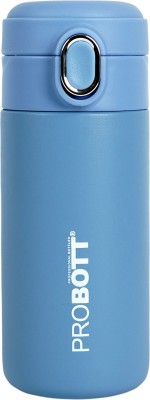 PROBOTT Thermosteel Pride Hot and Cold Vacuum Flask 400 ml Flask(Pack of 1, Blue, Steel)