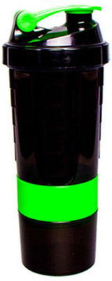 Snipper 500 ml Plastic Shaker(Pack of 1, Green)