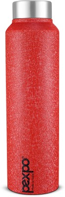 pexpo 1000 ml Fridge and Refrigerator Stainless Steel Water Bottle, Chromo 1000 ml Bottle(Pack of 1, Red, Steel)