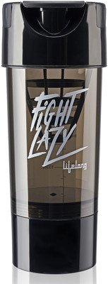 Lifelong 500 ml Plastic Shaker(Pack of 1, Black)
