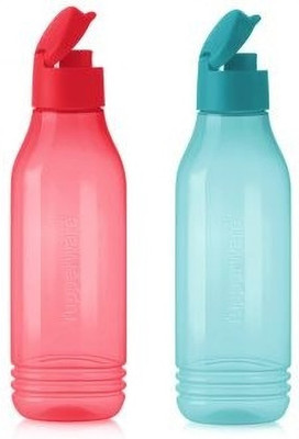 TUPPERWARE 750 ml Plastic Bottle(Pack of 2, Blue, Red)