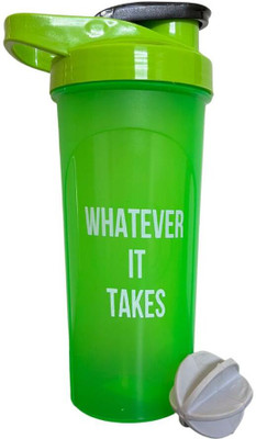 STEELCEPS 700 ml Plastic Shaker(Pack of 1, Green)