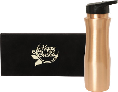 SMILES GIFT 1000 ml Copper Sipper(Pack of 1, Black)