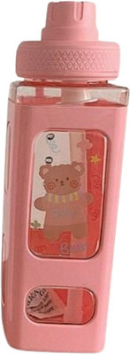 DEVPULSE 100 ml Plastic Sipper(Pack of 1, Pink)
