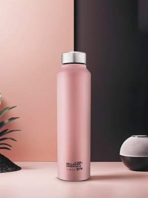 Classic Essentials Stainless Steel Hydrate Water Bottle For Fridge, School, Home, Office, Travel 1000 ml Bottle(Pack of 1, Pink, Steel)