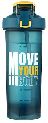 MERCHANT 700 ml Plastic Shaker(Pack of 1, Green)