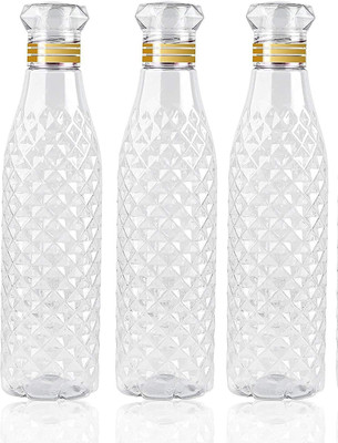 VINZESTA ENTERPRISES 1000 ml Plastic Bottle(Pack of 3, Clear)