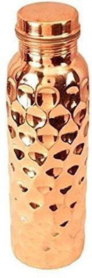 HARSHLOVE 1000 ml Copper Bottle(Pack of 1, Copper)