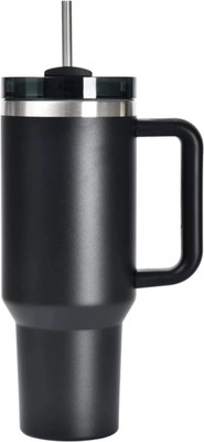 Ojra 1200 ml Steel Sipper(Pack of 1, Black)