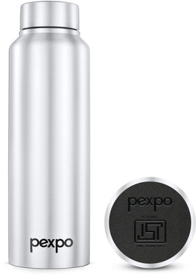 pexpo 750 ml Steel Bottle(Pack of 1, Silver)