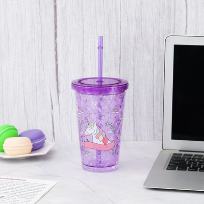 The Procure Store 500 ml Plastic Sipper(Pack of 1, Purple)