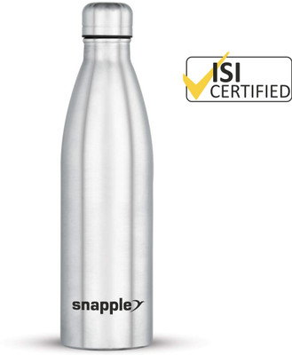 Pack of 1 Hydra Stainless Steel Water Bottle Single Wall ISI Certified 1000 ml Bottle Steel