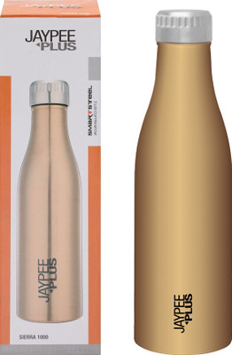 Jaypee Plus 1000 ml Stainless Steel Bottle(Pack of 1, Copper)