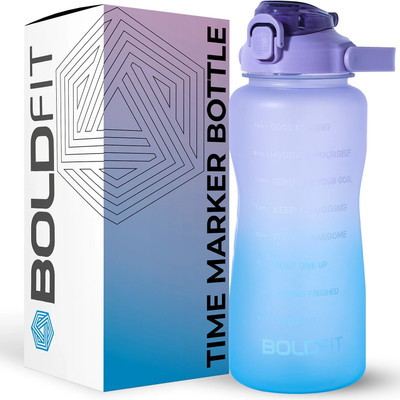 BOLDFIT 2000 ml Plastic Shaker(Pack of 1, Purple)