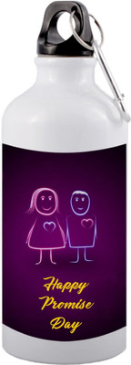 daddydream 750 ml Aluminium Bottle(Pack of 1, White)