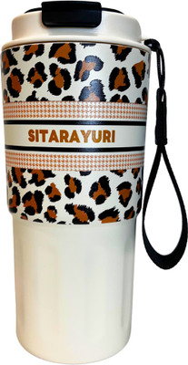 Buyandtrend 600 ml Stainless Steel Sipper(Pack of 1, Off White)