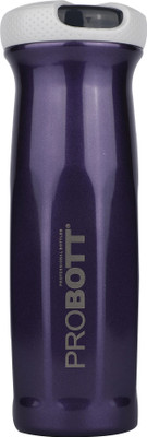 PROBOTT 600 ml Steel Shaker(Pack of 1, Purple)
