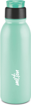 MILTON 670 ml Steel Bottle(Pack of 1, Light Green)