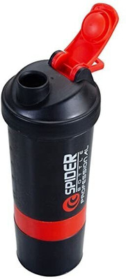 tyer 500 ml Plastic, Tritan Shaker(Pack of 1, Multicolor)