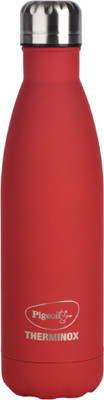 Pigeon 750 ml Steel Flask(Pack of 1, Red)