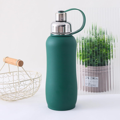 KUBER INDUSTRIES 750 ml Steel Sipper(Pack of 1, Green)