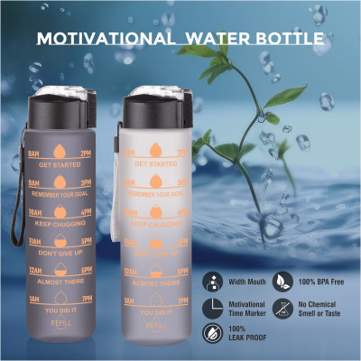 AVIDHA 1000 ml Plastic Sipper(Pack of 2, Multicolor)