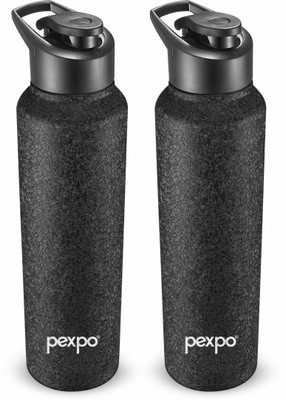 Pexpo 1000 Ml Sports And Hiking Stainless Steel Water Bottle, Chromo 1000 Ml Bottle For Rs. 479 @ 40% off
