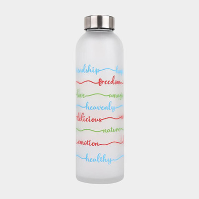HitechMart 1000 ml Glass Bottle(Pack of 1, Silver)