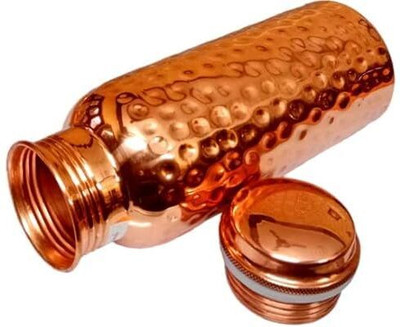bottlewala 1000 ml Copper Bottle(Pack of 1, Copper)