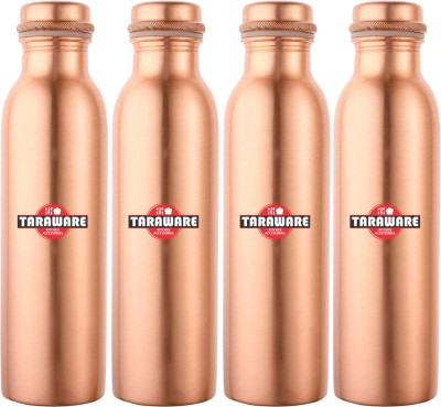 Tara Ware Home /Office/ College- Hot & Cold 1000 ml Bottle(Pack of 4, Copper, Copper)