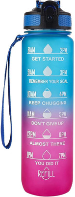 Jippco 1000 ml Plastic Sipper(Pack of 1, Blue)