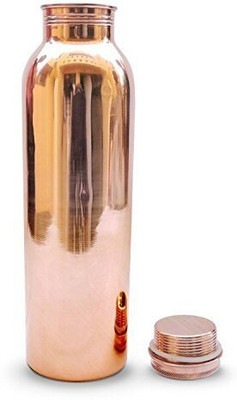 xodi 1000 ml Copper Bottle(Pack of 1, Brown)