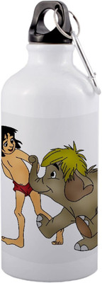 SANNO WORLD 600 ml Aluminium Bottle(Pack of 2, White)