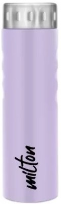 MILTON STREAM Stainless Steel Water Bottle,NOT HOT AND COLD,SINGLE WALL FRIEDGE BOTTLE 760 ml Bottle(Pack of 1, Purple, Steel)