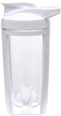 Chiomino 500 ml Plastic Shaker(Pack of 1, White)