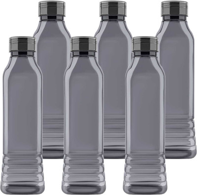 HASHFLOW 1000 ml Plastic Bottle(Pack of 6, Multicolor)