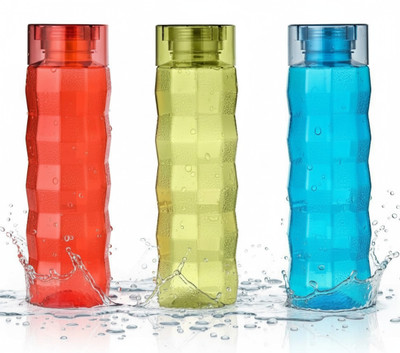 THE Impala 1000 ml Plastic Bottle(Pack of 6, Multicolor)